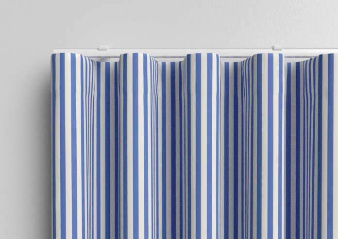 The British Stripe Co. Catherine, Bristol No.2 - Made to Measure Curtains - Image 13